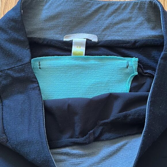 Smartwool M skirt black and grey elastic waist 75% merino wool blend good cond - Picture 3 of 6